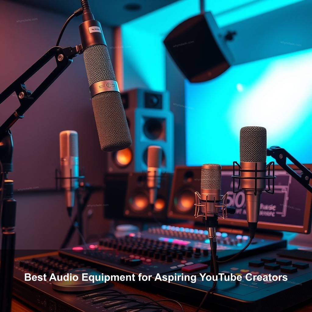 Best Audio Equipment for Aspiring YouTube Creators