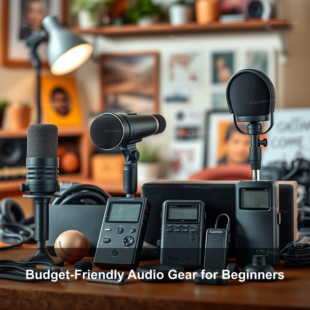 Budget-Friendly Audio Gear for Beginners