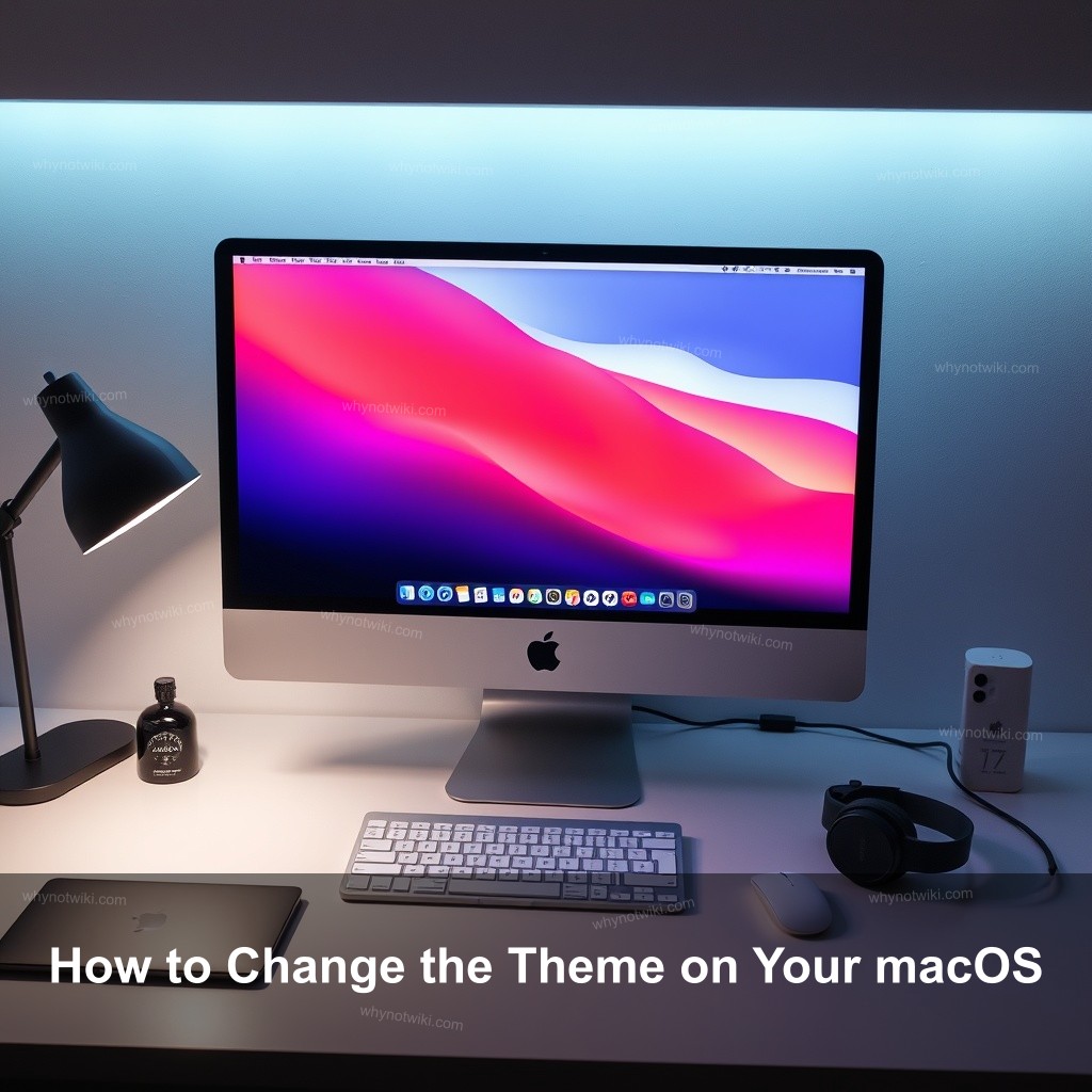 How to Change the Theme on Your macOS