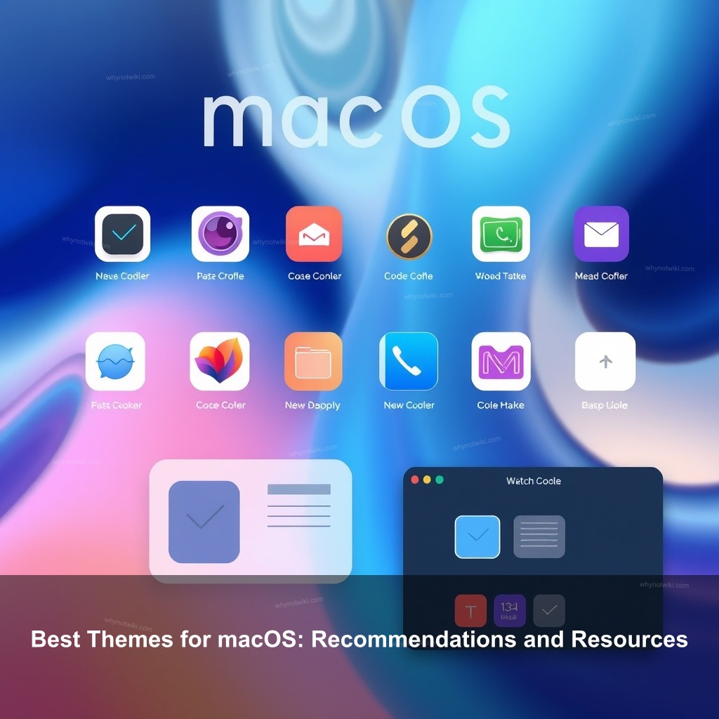 Best Themes for macOS: Recommendations and Resources