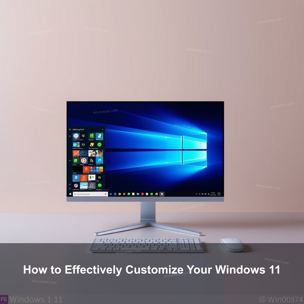 How to Effectively Customize Your Windows 11