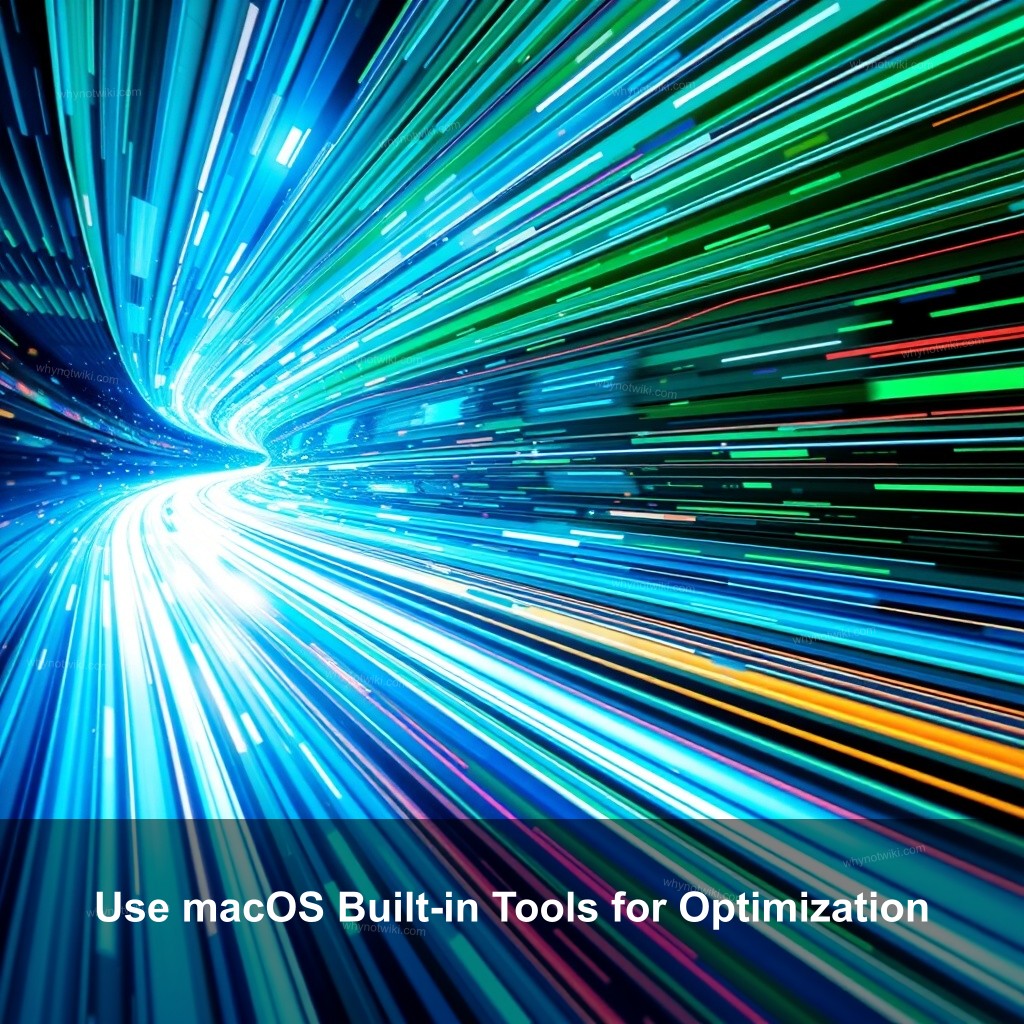 Use macOS Built-in Tools for Optimization