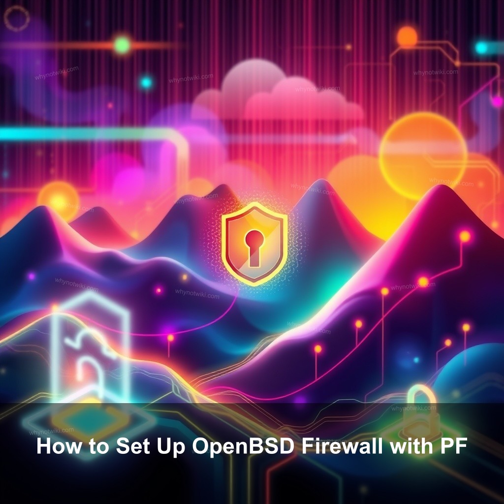 How to Set Up OpenBSD Firewall with PF