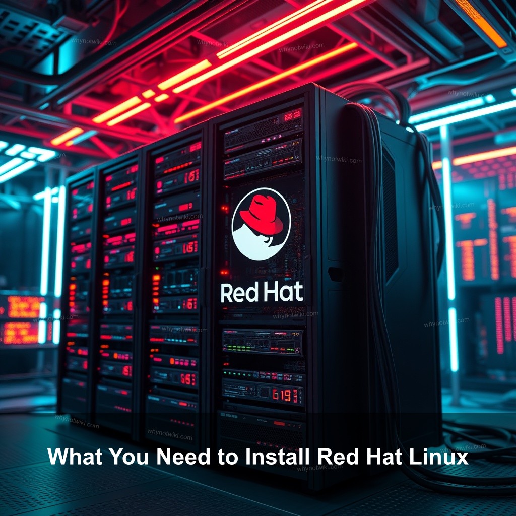 What You Need to Install Red Hat Linux