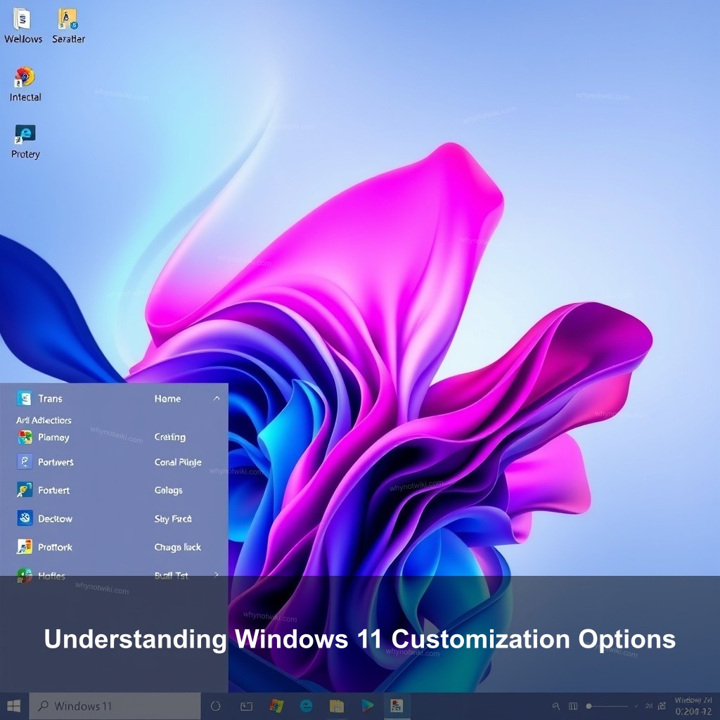 Understanding Windows 11 Customization Options